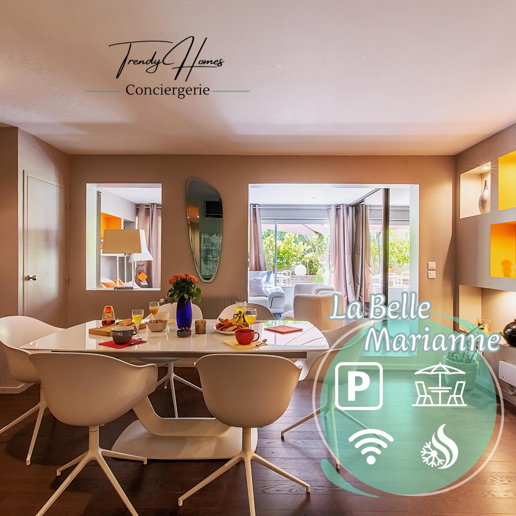Montpellier-2Chambres-Grande Terrasse-Garage ภายนอก รูปภาพ
